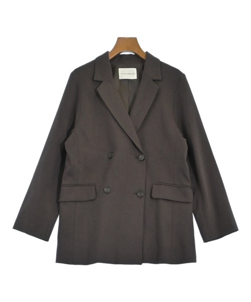 Couture brooch(クチュールブローチ)カジュアルジャケット 茶 サイズ:38(M位)/2200660841038