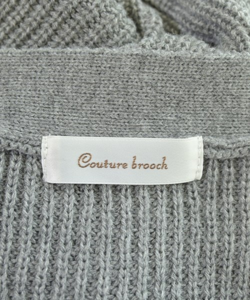 Couture brooch（クチュールブローチ）ワンピース グレー サイズ:38(M位) レディース/2200659798039