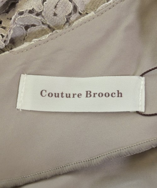 Couture brooch（クチュールブローチ）ワンピース グレー サイズ:38(M位) レディース/2200668694056