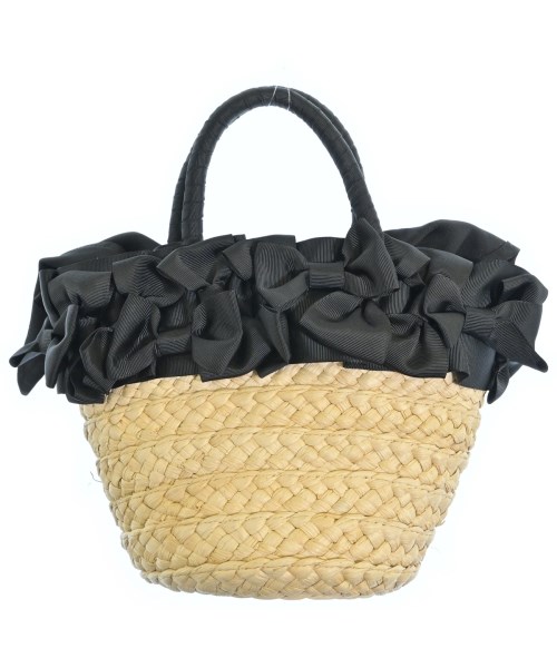 Couture brooch(クチュールブローチ)かごバッグ ベージュ サイズ:-/2200670665303