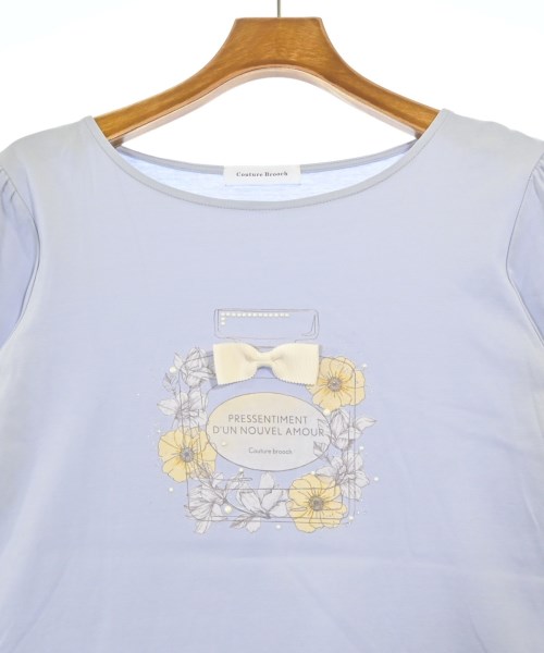 Couture brooch（クチュールブローチ）Tシャツ・カットソー 青 サイズ:38(M位) レディース/2200722809068