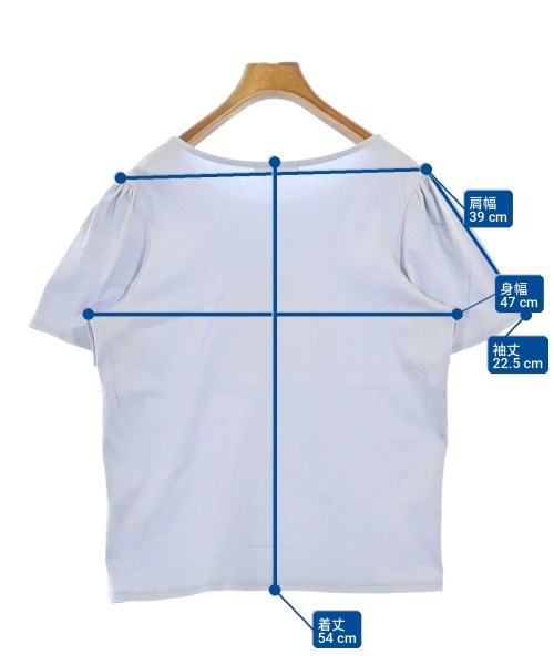 Couture brooch（クチュールブローチ）Tシャツ・カットソー 青 サイズ:38(M位) レディース/2200722809068