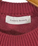 Couture brooch（クチュールブローチ）ニット・セーター 赤 サイズ:38(M位) レディース/2200725075026