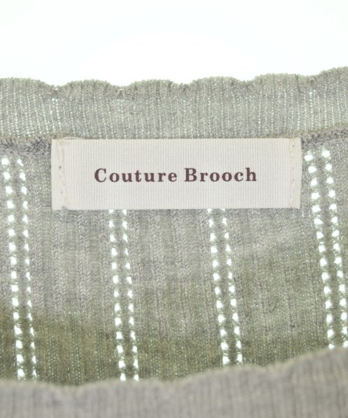 Couture brooch（クチュールブローチ）Tシャツ・カットソー グレー サイズ:40(M位) レディース/2200717266128