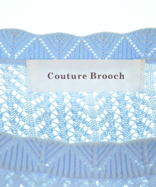 Couture brooch（クチュールブローチ）Tシャツ・カットソー 青 サイズ:38(M位) レディース/2200717266135