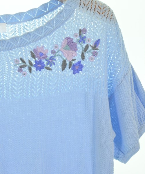Couture brooch（クチュールブローチ）Tシャツ・カットソー 青 サイズ:38(M位) レディース/2200717266135