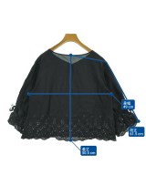 Couture brooch（クチュールブローチ）ブラウス 紺 サイズ:38(M位) レディース/2200725574031