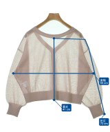 Couture brooch（クチュールブローチ）カーディガン ピンク サイズ:38(M位) レディース/2200721234151
