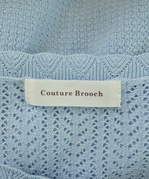Couture brooch（クチュールブローチ）ニット・セーター 青 サイズ:38(M位) レディース/2200724376919