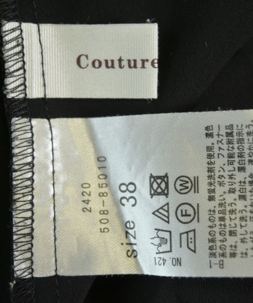 Couture brooch（クチュールブローチ）ブラウス 黒 サイズ:38(M位) レディース/2200662423065