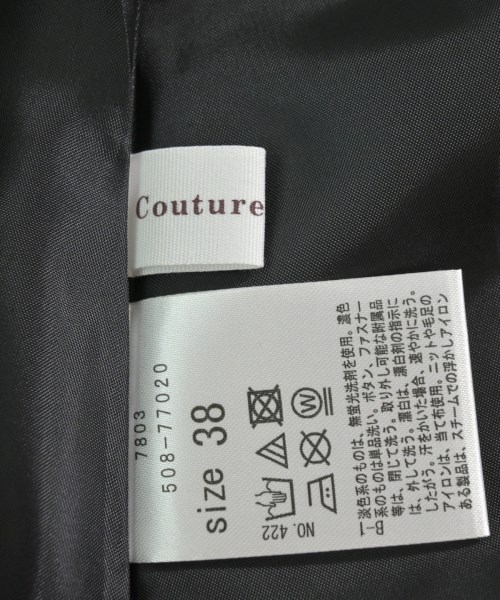 Couture brooch（クチュールブローチ）ロング・マキシ丈スカート 黒 サイズ:38(M位) レディース/2200679727088