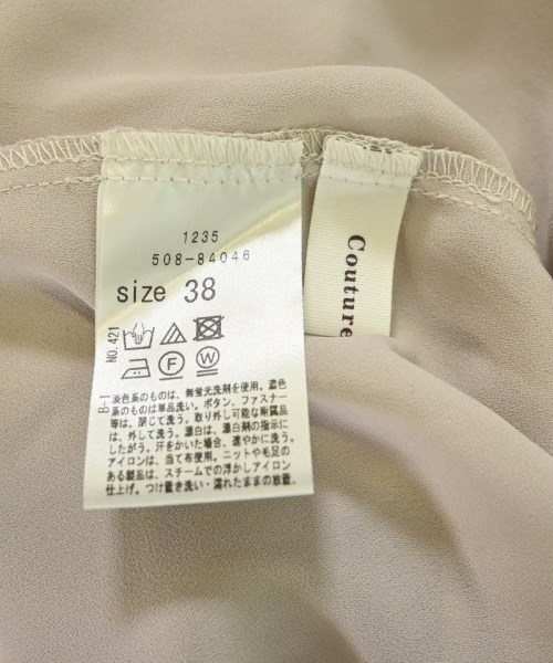 Couture brooch（クチュールブローチ）ブラウス ピンク サイズ:38(M位) レディース/2200680531087