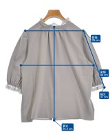 Couture brooch（クチュールブローチ）ブラウス グレー サイズ:38(M位) レディース/2200688203023