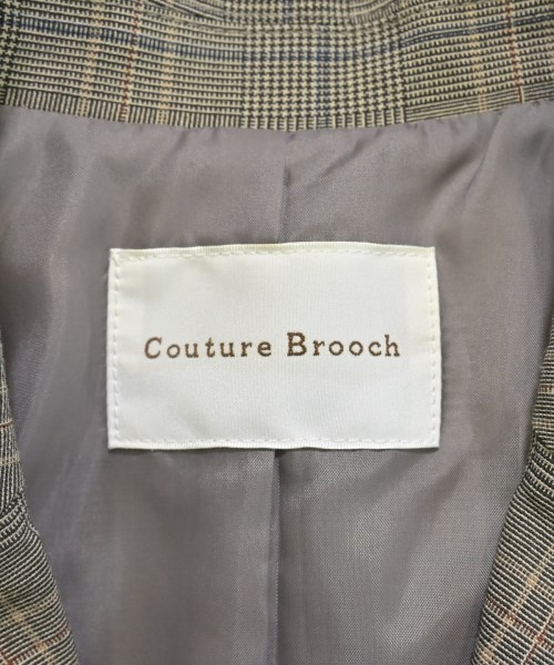 Couture brooch（クチュールブローチ）テーラードジャケット グレー サイズ:38(M位) レディース/2200684993010