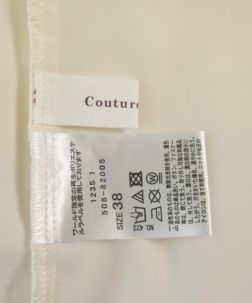 Couture brooch（クチュールブローチ）ブラウス 白 サイズ:38(M位) レディース/2200684993041