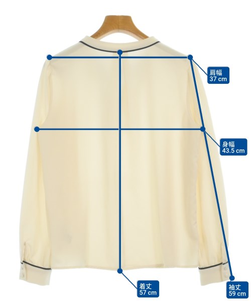 Couture brooch（クチュールブローチ）ブラウス 白 サイズ:38(M位) レディース/2200684993041