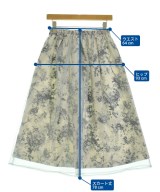 Couture brooch（クチュールブローチ）ロング・マキシ丈スカート グレー サイズ:38(M位) レディース/2200684993119
