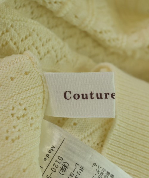 Couture brooch（クチュールブローチ）ニット・セーター 白 サイズ:38(M位) レディース/2200684993171