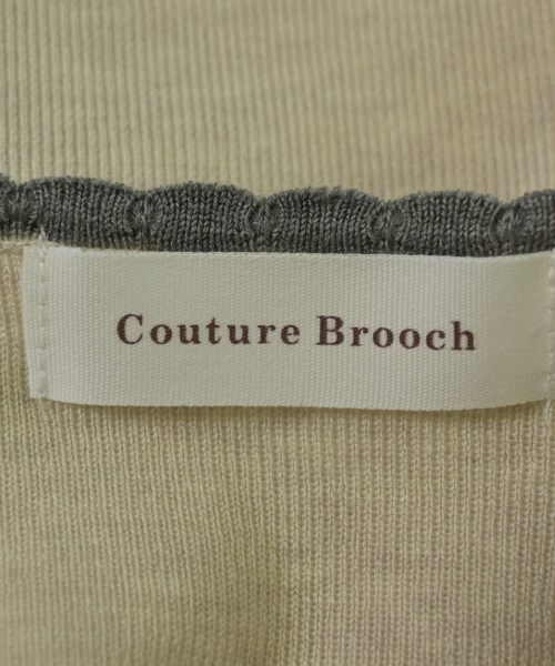 Couture brooch（クチュールブローチ）ニット・セーター ベージュ サイズ:38(M位) レディース/2200684993201