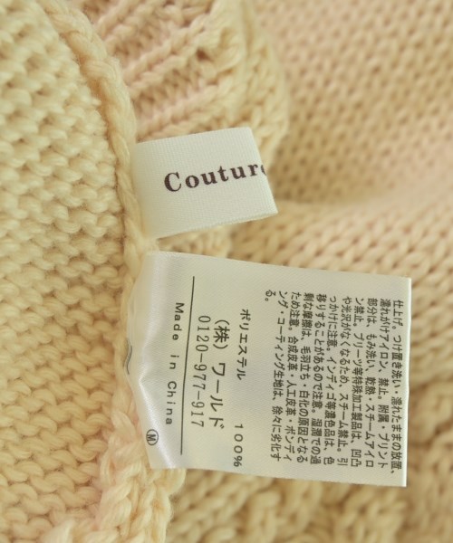 Couture brooch（クチュールブローチ）ニット・セーター 白 サイズ:38(M位) レディース/2200684993249