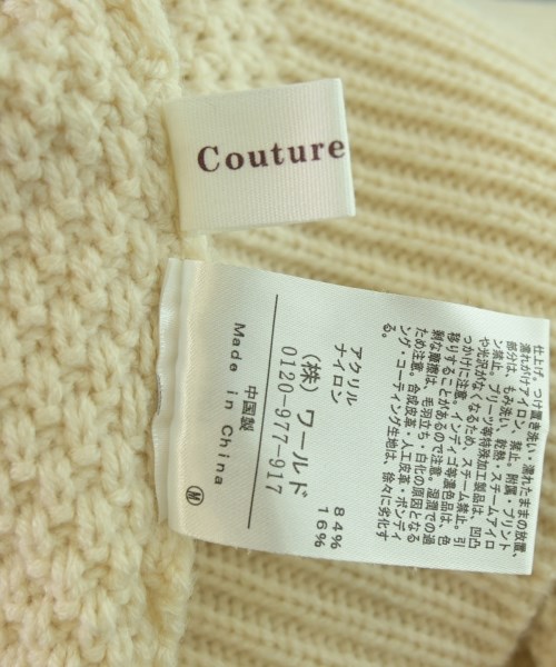 Couture brooch（クチュールブローチ）カーディガン 白 サイズ:38(M位) レディース/2200684993256