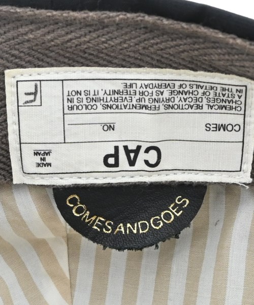 COMESANDGOES（カムズアンドゴーズ）キャップ 黒 サイズ:F メンズ/2200666292025