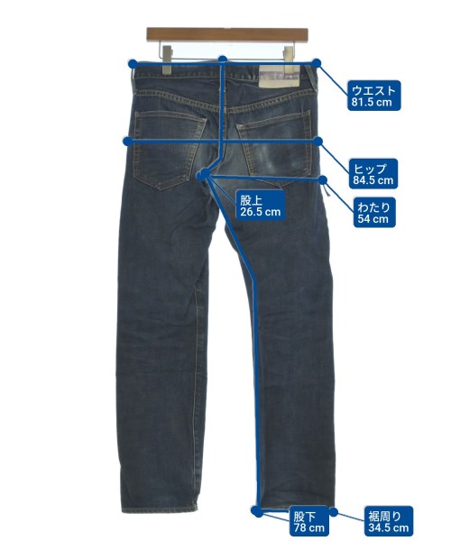 DENIM BY VANQUISH&FRAGMENT（デニムバイヴァンキッシュアンドフラグメント）デニムパンツ 紺 サイズ:32(L位) メンズ/2200645809145