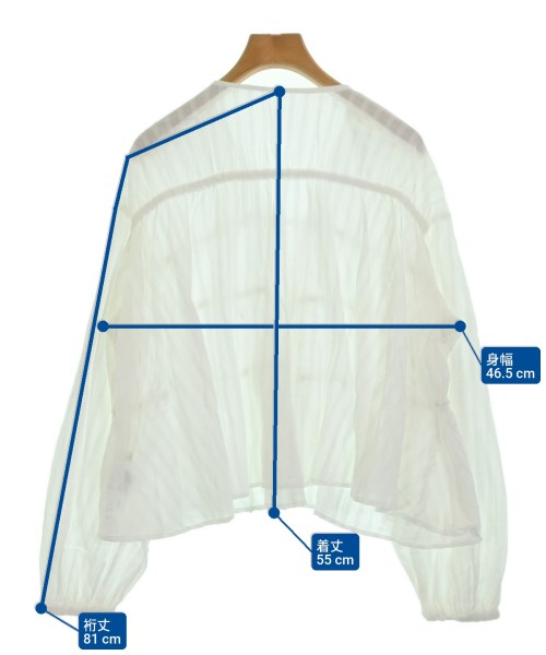 Discort（ディスコート）カジュアルシャツ 白 サイズ:F レディース/2200674541061