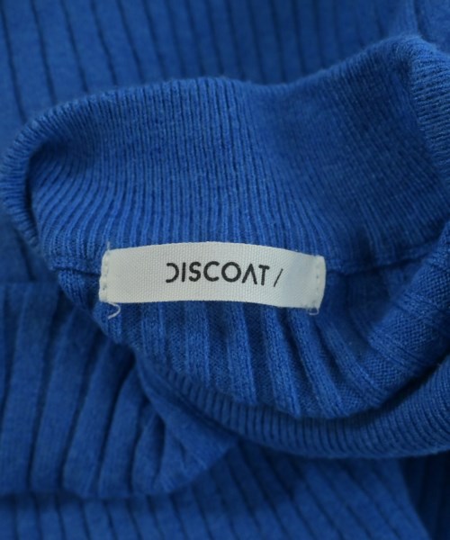 Discort（ディスコート）ニット・セーター 青 サイズ:M レディース/2200680512086