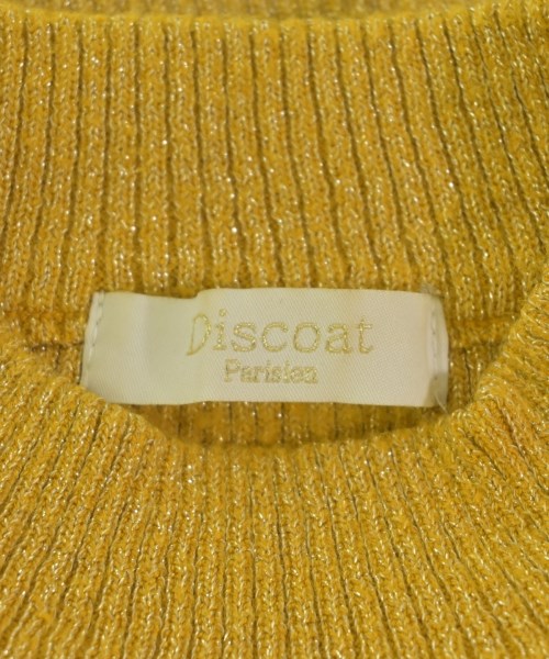 Discort（ディスコート）ニット・セーター 黄 サイズ:M レディース/2200704929067