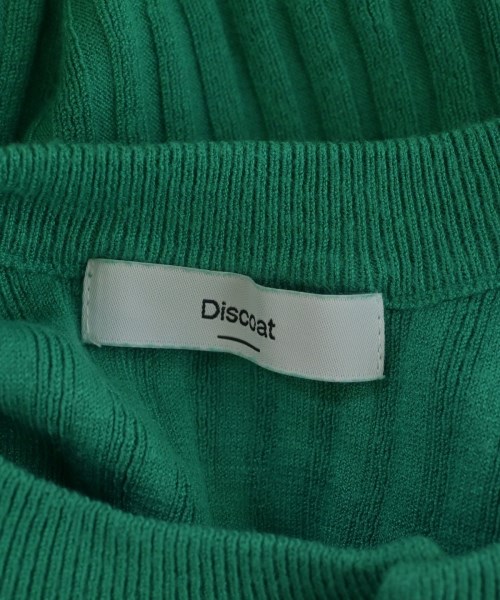 Discort（ディスコート）ベスト 緑 サイズ:F レディース/2200682553049