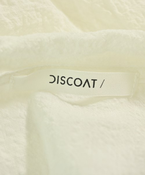 Discort（ディスコート）ブラウス 白 サイズ:F レディース/2200687286010