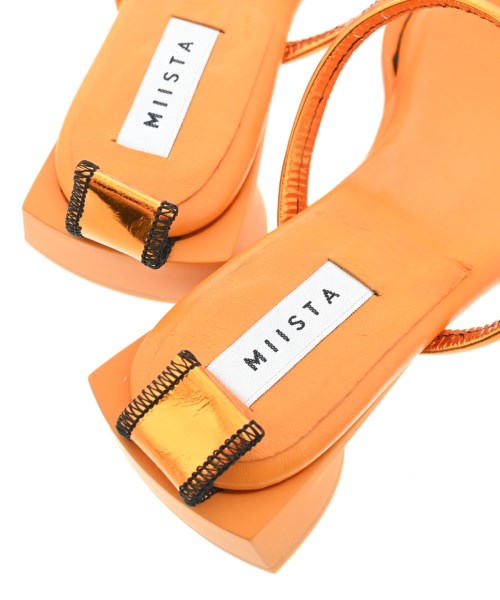 miista（ミスタ）サンダル オレンジ サイズ:EU36(22.5cm位) レディース/2200644739849