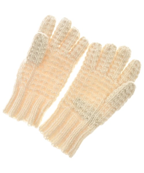 John Molloy（ジョンモロイ）手袋 白 サイズ:- メンズ/2200622373133