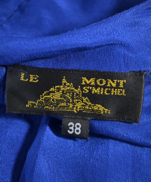 LE MONT ST MICHEL（ルモンサンミッシェル）ワンピース 青 サイズ:38(M位) レディース/2200703064066