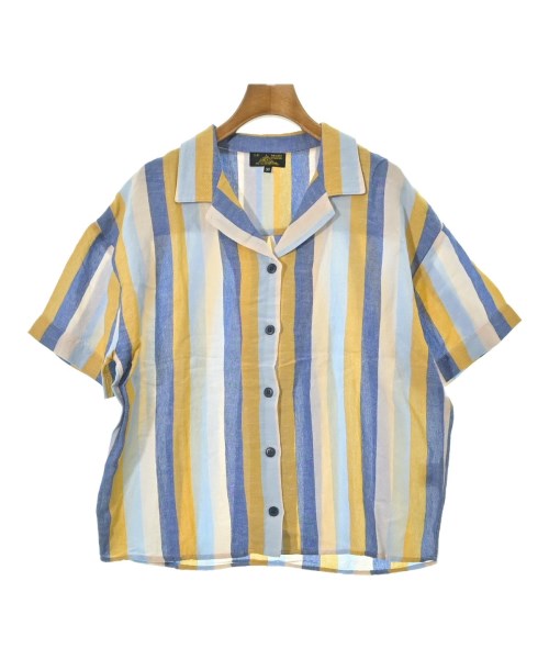 LE MONT ST MICHEL(ルモンサンミッシェル)カジュアルシャツ 青 サイズ:38(M位)/2200657887094