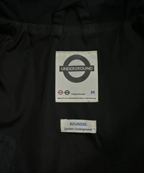 UNDERGROUND（アンダーグラウンド）ステンカラーコート 黒 サイズ:M メンズ/2200650618077