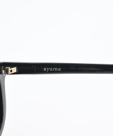 ayame（アヤメ）サングラス 黒 サイズ:- レディース/2200621279047