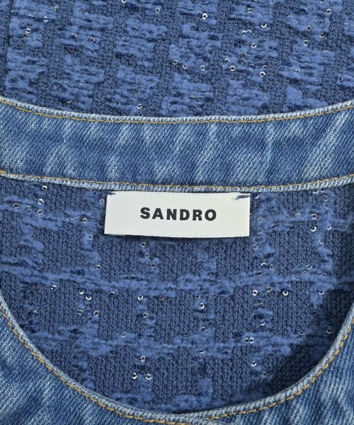 sandro（サンドロ）ワンピース 青 サイズ:F レディース/2200696031045