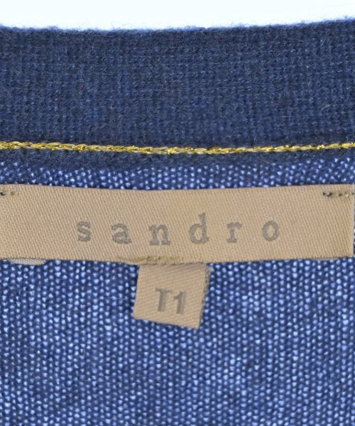 sandro（サンドロ）カーディガン 紺 サイズ:1(S位) レディース/2200696397042