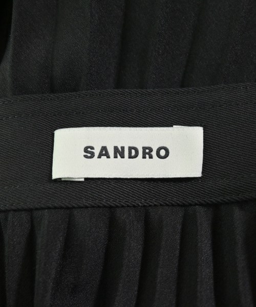 sandro（サンドロ）ロング・マキシ丈スカート 黒 サイズ:36(S位) レディース/2200648998037