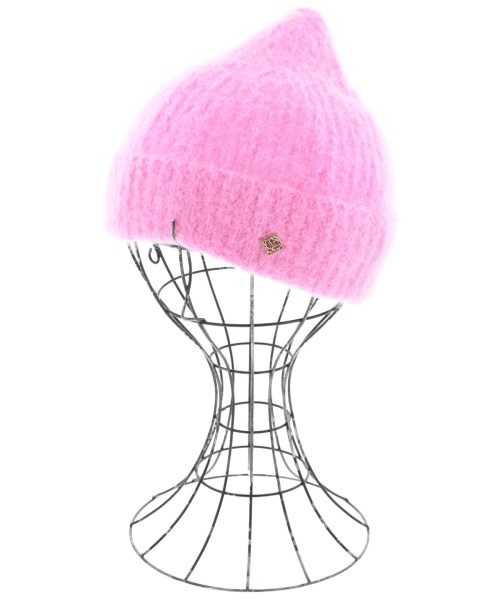 sandro(サンドロ)ニットキャップ・ビーニー ピンク サイズ:TU/2200657875039