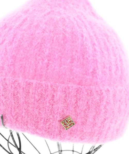 sandro（サンドロ）ニットキャップ・ビーニー ピンク サイズ:TU レディース/2200657875039