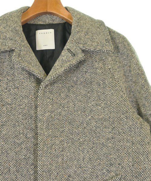 sandro（サンドロ）ステンカラーコート ベージュ サイズ:XS メンズ/2200659143020