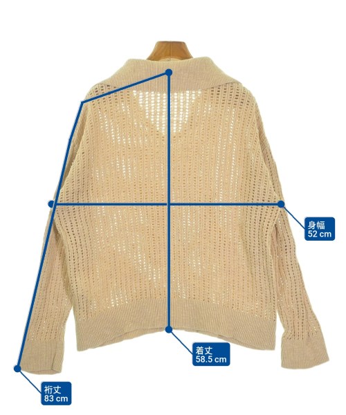 sandro（サンドロ）ニット・セーター ベージュ サイズ:S メンズ/2200659143044