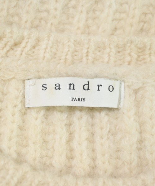 sandro（サンドロ）ニット・セーター 白 サイズ:3(L位) レディース/2200661099032