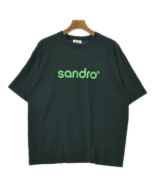 sandro（サンドロ）Tシャツ・カットソー 緑 サイズ:XL メンズ/2200716419051