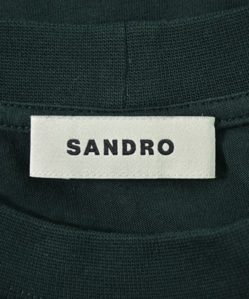 sandro（サンドロ）Tシャツ・カットソー 緑 サイズ:XL メンズ/2200716419051