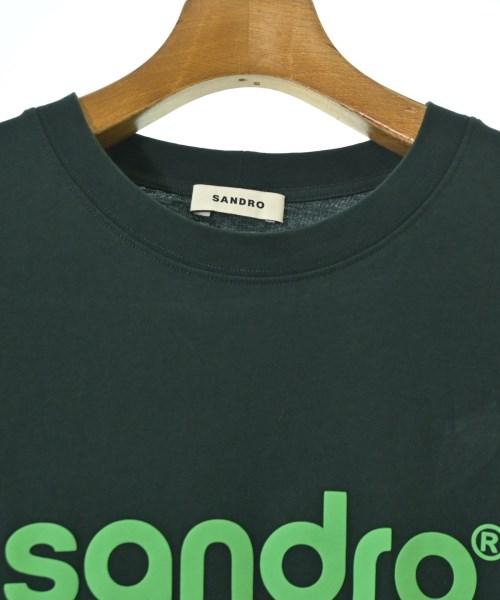 sandro（サンドロ）Tシャツ・カットソー 緑 サイズ:XL メンズ/2200716419051