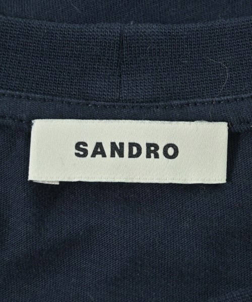sandro（サンドロ）Tシャツ・カットソー 紺 サイズ:XXL メンズ/2200716419068